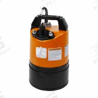 TSURUMI Dewatering Pump: 2/3 hp, 59/250 in Max. Dia. Solids, Continuous Duty, 115V, 39 ft Max. Head (MPN 183A75). Key specifications — Shaft Seal Material: Silicone; Switch Actuation: Manual; Impeller Material: Urethane Rubber; Rated Voltage: 115V; Volute Material: Rubber; Brand: TSURUMI.