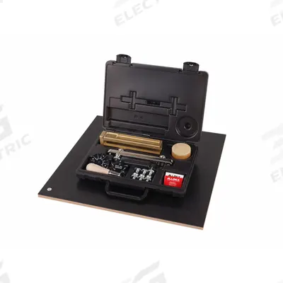 ALLPAX Gasket Cutter Kit: 36 Pieces, Imperial, 1/4 in Min Cutting Dia - Extension-Style Gasket Cutters