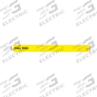 ID Wristband: Fall Risk, 10 in Overall Lg, 3/4 in Overall Wd, Tyvek®, Yellow, 500 PK (MPN ALR-TP-34). Key specifications — attr1085229: Yellow; attr1126094: Yellow.