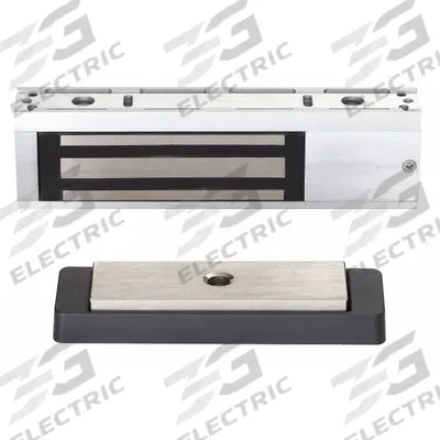 SCHLAGE ELECTRONICS Electromagnetic Lock: 9 in Lg, 1 3/8 in Wd - Single-Door Magnetic Locks