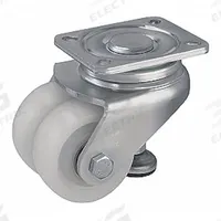 Plate Caster: Steel, 3 in Wheel Dia, 4 1/4 in Mounting Ht, Swivel, 3,305 lb Load Capacity, Hole (MPN HRLHD-SPO 75K). Key specifications — Brand: APPROVED VENDOR.
