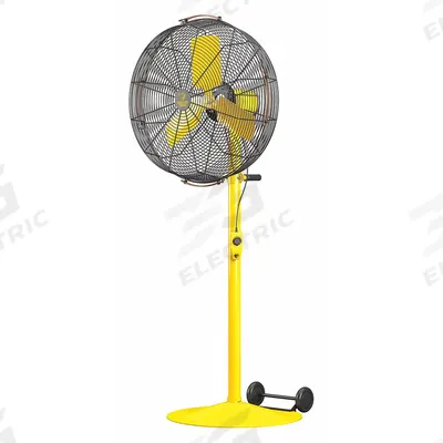 BIG ASS FANS Freestanding Fan: 24 in Blade Dia, Variable Speeds, 1/3 hp Motor HP - Standard Industrial Pedestal Fans