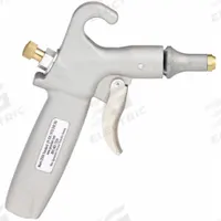 GUARDAIR Air Gun: Pistol-Grip Grip, Aluminum, 1/4 in Female NPT, 1 Nozzle(s), Straight, Focused (MPN 74SK). Key specifications — attr1328526: Aluminum; attr1328500: Hanging Hook; attr1328508: GUARDAIR; attr1328515: Yes; attr1328533: Yes.