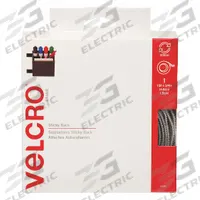VELCRO BRAND Hook-and-Loop Fastener: Roll, White, Hook-and-Loop, 3/4 in Overall Wd, 15 ft Overall Lg (MPN 90082). Key specifications — attr1054848: VELCRO BRAND; attr1054860: Nylon.