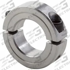 CLIMAX METAL PRODUCTS Shaft Collar: 2-Piece, Inch, Round, Clamp-On, 3/4 in Bore Dia, Aluminum, 6061 (MPN 2C-075-A). Key specifications — Brand: CLIMAX METAL PRODUCTS.