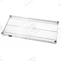 QUANTUM Wire Shelf: 24 in x 21 in, 1 Shelves, Quick-Adjust, 600 lb Load Capacity, Dry, Silver, Steel (MPN 2124C). Key specifications — Recommended Environment: Dry; Material: Steel; Brand: QUANTUM; Color: Silver; Finish: Chrome.