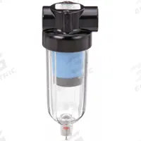 SPEEDAIRE Pneumatic Oil Filter: Coalescing, 1/4 in NPT, 0.01 micron, 6.5 cfm, Plastic Bowl (MPN 4ZL17). Key specifications — attr110055: Miniature; attr110008: SPEEDAIRE.