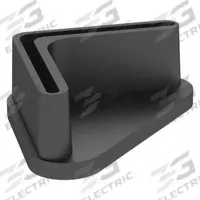 TENNSCO Foot Plate: 1 1/2 in x 1 1/2 in x 3/4 in, Black, Nylon, Unfinished (MPN EURNF). Key specifications — Color: Black; Finish: Unfinished; Material: Nylon; Brand: TENNSCO.