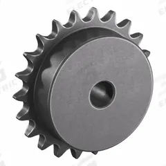 TRITAN Sprocket: One-Sided Hub, For Single Strands, 40, 22 Teeth, 3.513 in Pitch Dia, Steel (MPN 40B22H X 5/8 MPB). Key specifications — attr85387: TRITAN.