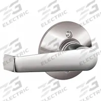 SCHLAGE Door Lockset: Dummy Lever Locksets, Chrome, ADA Compliant (MPN F170 ELA 625). Key specifications — Ligature Resistance: Not Ligature-Resistant; Brand: SCHLAGE; Visual Indicator Message: No Message; Lockset Style: Elan; ADA Compliant: Yes; Finish: Bright Chromium-Plated : Brass.