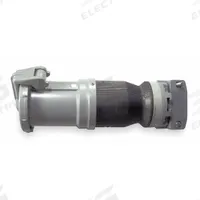 HUBBELL Pin and Sleeve Connector: Gray, 250V DC/600V AC, Single Phase, 100 A, 2 Pole, 3 Wire (MPN HBL3100CS2W). Key specifications — Brand: HUBBELL.