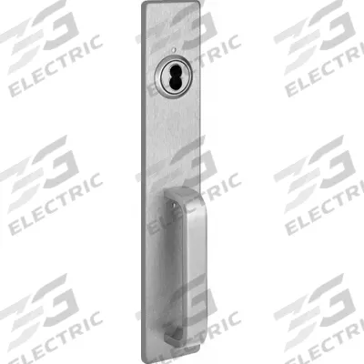PRECISION Mechanical Exit Device Trim: 36 in Max Door Wd - Trim, Handles & Pulls for Exit Push Bars