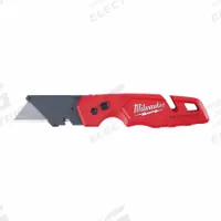 MILWAUKEE Folding Utility Knife: 4 1/2 in/6 7/8 in, Bi-Metal, Metal, 1 Blades Included (MPN 48-22-1501). Key specifications — attr307787: 4-1/2 in; 6-7/8 in; attr307793: Yes; attr307788: Bi-Metal; attr307789: Metal; attr324890: MILWAUKEE.
