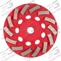 MILWAUKEE Diamond Cup Wheel: Turbo, 4-1/2" Dia, 5/8"-11 Arbor, 14 Segment, Diamond Max (MPN 49-93-7784). Key specifications — Series: Diamond Max™; Brand: MILWAUKEE.