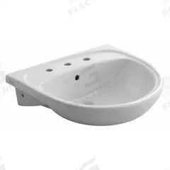 AMERICAN STANDARD Bathroom Sink: Mezzo™, White, Fireclay China, 22 in Overall Lg, 3 Faucet Holes (MPN 9960803.020). Key specifications — Series: Mezzo™; Includes: Rear Overflow, Space Saving Design, Recessed Self-Draining Deck, Barrier Free Design, Self Rimming with Sealant, Mounting Kit, Cutout Template; Color: White; Brand: AMERICAN STANDARD; Sink Type: Bathroom; Material: Fireclay China; Sink Material: Ceramic.