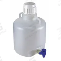 APPROVED VENDOR Carboy: 10 L, 2.64 gal, Polypropylene, 249 mm Body Dia, Spigot, 2 Handles, 1 Spigot (MPN 7220010). Key specifications — Brand: APPROVED VENDOR; Dispenser Location: Bottom.