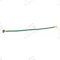 RACO Grounding Pigtail: Copper, Green, Steel Box, 8 in Overall Lg (MPN 993). Key specifications — For Product Type: Steel Box; Brand: RACO; Accessory Type: Grounding Pigtail; Color: Green; Material: Copper.