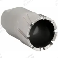 MILWAUKEE Annular Cutter: 1 13/16 in Cutter Dia, 2 in Max Cutting Dp, Pilot Pin Included, Bright (MPN 49-57-1812). Key specifications — attr253884: Yes; attr253885: Bright; attr253886: Carbide; attr253888: Fractional Inch; attr277149: MILWAUKEE.