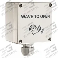 BEA Wave to Open Touchplate: 3 1/4 in Ht, 3 1/8 in Wd (MPN 10MS09TL). Key specifications — Product Type: Wave to Open Touchplate; Brand: BEA.