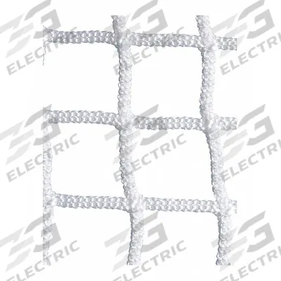 CHAMPION SPORTS Lacrosse Net: Nylon, White, 72 in Overall Ht, 84 in Overall Dp - Lacrosse Nets & Goals