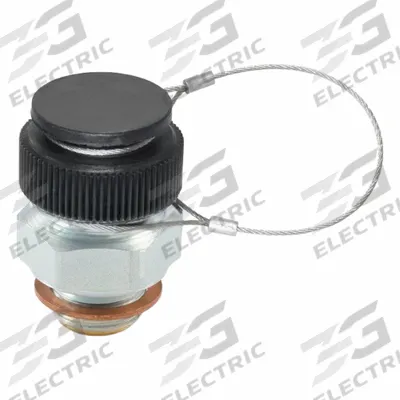 JW WINCO GN880-M20X1.5-ST-K OIL DRAIN VALVE STEEL: Zinc-Plated Steel, M20x1.5 Mounting - Fluid Drain Valves with Tethered Cap