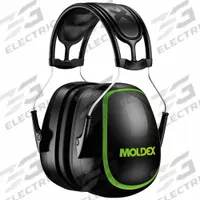 MOLDEX High Attenuation Earmuff: Over-the-Head Earmuff, Passive, 30 dB NRR, Foldable, Foam, Black (MPN 6130). Key specifications — attr114053: Foldable; attr114052: No; attr114029: Foam; attr114048: MX-6; attr114038: Black; attr114033: Soft Cushion-Ribbed Headband; attr114009: MOLDEX; attr114274: Passive.