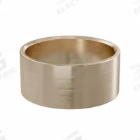 Sleeve Bearing: Bronze, SAE 841, 1 in Bore, 1 1/8 in OD, 1/2 in Lg, -35°F to 300°F, 10 PK (MPN AA1110-08B). Key specifications — System of Measurement: Inch; Material Grade: SAE 841; Brand: OILITE.