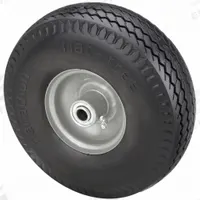 MARASTAR Flat-Free Wheel: 10 5/16 in Wheel Dia., 1 3/4 in Wheel Wd, Polyurethane, 3 1/2 in Hub Lg (MPN 30030). Key specifications — Brand: MARASTAR; Tire Sidewall Number: 4.10/3.50-4.