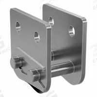 TSUBAKI Attachment Link: For Stainless Steel Roller Chains, SK-2, 80, Single Strand, 1 in Pitch (MPN 80ASSK2CL). Key specifications — attr305132: Attachment; attr305112: TSUBAKI.