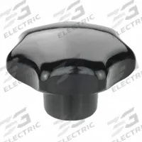 JW WINCO Hand Knobs; Star Knobs: 7 Point, Plastic w/ Steel Thread, M12 Thread, 22 mm Thread Lg (MPN 12NC88/K). Key specifications — Brand: JW WINCO.