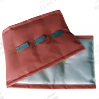 HI TEMP Welding Pipe Wrap: Fiberglass, Silicone, 1 ft Wd, 4 ft Lg (MPN P51-12X48-PLW). Key specifications — Protective Material: Fiberglass; Protective Material Coating: Silicone; Brand: HI TEMP; Manufacturer Part Number: P51-12X48-PLW.