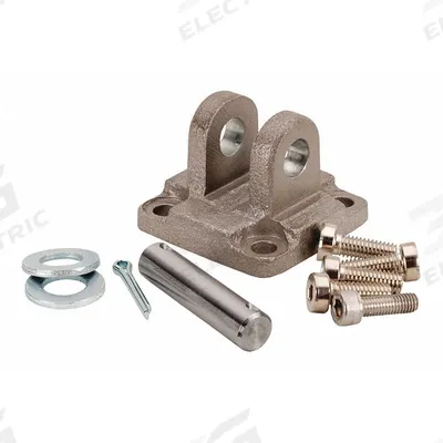 SMC Air Cylinder Mounting Hardware: Clevis, Fits 32 mm Bore Dia - Clevis Mounting Hardware