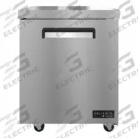 VALIANCE BY HOSHIZAKI Undercounter Freezer: 6.3 cu ft, 33 3/4 in Ht, 30 in Dp, 1 Doors (MPN VUF27A). Key specifications — Control Type: Adjustable Dial; Energy Star Compliant: Yes; Brand: VALIANCE BY HOSHIZAKI.