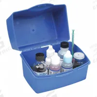 LAMOTTE Dissolved Oxygen Water Quality Test Kit: Dissolved Oxygen, 0.2 to 10 ppm, 0.2 ppm, 50 Tests (MPN 5860-01). Key specifications — Includes: Direct Reading Titrator; Range: 0.2 to 10 ppm; Sensitivity: 0.2 ppm; Test Parameters: Dissolved Oxygen.