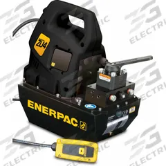 ENERPAC Hydraulic Pump: 10,000 psi Max. Op Pressure, 60 cu in/min Max. Flow Rate, 1 7/10 hp Max. HP (MPN ZU4420JB). Key specifications — attr941810: ZU4420JB; attr941817: 4-Way; attr941814: Advance.