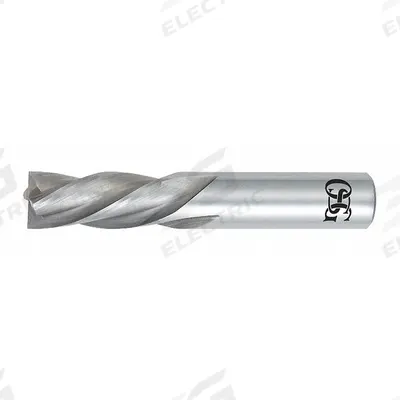 OSG Square End Mill: Carbide, 4 Flute, 3/16" Mill Dia, 5/8" LOC, 2" OAL (MPN 447-1875) - Left-Helix Carbide Square End Mills