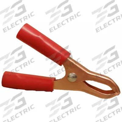 FUSION Battery Charging Clamp: Plier, Crimp, 50 A Max Current, 12V, Copper/Steel - Charging Clamps