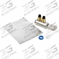 3M Splice Kit: 1 Hole Lug, For Wire Sizes 2 AWG – 250 kcmil, For Stud Size 1/2 in, Aluminum (MPN 61047). Key specifications — For Wire Material: Aluminum; For Stud Size: 1/2 in; Lug Material: Aluminum; Brand: 3M; Max Wire Size: 250 kcmil; Minimum Wire Size: 2 AWG.