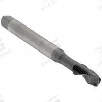 WIDIA GTD Spiral Flute Tap: 1/4"-20 UNC, H3 / 3B, 2 Flute, Plug Chamfer, TiN+CrC/C Coated Cobalt (MPN GT725017)
