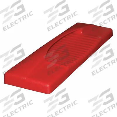 RUBBERMAID COMMERCIAL PRODUCTS Small Drawer Front: For FG453300BLA/FG453400BLA (MPN FG4533L1RED) - Material Handling Parts