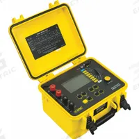 AEMC INSTRUMENTS Micro Ohmmeter: 5 microohm to 2.5 kiloohm, CAT III, Digital, RS-232, IP53/IP64 (MPN 6255). Key specifications — Brand: AEMC INSTRUMENTS; IP Rating: IP53; CAT Safety Rating: CAT III; Tester Type: Micro Ohmmeter.