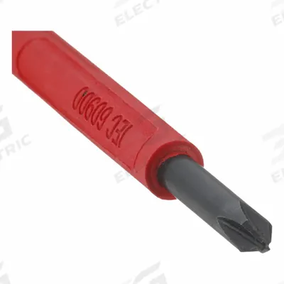 WIHA Insulated Phillips Screwdriver: Insulated SoftFinish, Std Lg, Not ESD Safe - Insulated Phillips Screwdrivers