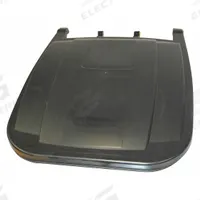 RUBBERMAID COMMERCIAL PRODUCTS Rollout Lid, Handle: For 2MY42/5MU53/5MU54/5MU55 (MPN FG9W27L2BLA). Key specifications — For Use With Grainger Item Number: 2MY42; For Use With Mfr. Model Number: FG9W2773BLUE; Fits Brand: Rubbermaid Commercial; Product Type: Rollout Lid, Handle; Brand: RUBBERMAID COMMERCIAL PRODUCTS.