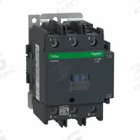 SCHNEIDER IEC Magnetic Contactor: Non-Reversing, 3 Poles, 3NO Contacts, 95 A, 110V AC Coil (MPN LC1D95F7). Key specifications — Brand: SCHNEIDER; Integrated Surge Suppression: No.