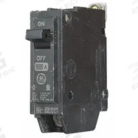 GE Miniature Circuit Breaker: THHQB, 60 A, 120/240V AC, Single Phase, 22kA at 120/240V AC, 1 Poles (MPN THHQB1160). Key specifications — attr195972: 60 A; attr195973: 120/240V AC; attr195974: Single; attr195975: 22kA at 120/240V AC; attr195976: Bus Connections of Load Centers.