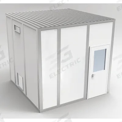 PORTA-FAB Modular Cleanroom: 10 ft x 10 ft x 10 ft, 100 sq ft Int Area - Cleanrooms