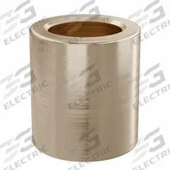 Sleeve Bearing: Bronze, SAE 841, 12 mm Bore, 18 mm OD, 20 mm Lg, 49,938 lb/sq in-fpm Max PV, 10 PK (MPN AAM1218-20B). Key specifications — System of Measurement: Metric; Material Grade: SAE 841; Brand: OILITE.