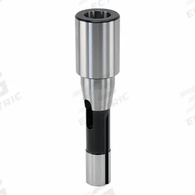 LYNDEX-NIKKEN Drill Chuck Arbor: R8 to MT3 (MPN 840-003-2.56) - Bridgeport-Taper to Morse-Taper Arbors