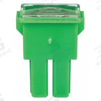BUSSMANN Automotive Fuse: FLF Series, Green, Female, Cartridge, Fast-Acting, 40 A, 32 V DC (MPN FLF-40). Key specifications — Series: FLF; Brand: BUSSMANN.