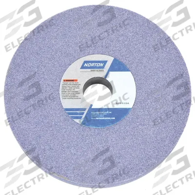 NORTON Straight Grinding Wheel: Type 1, 7" x 1/2" x 1 1/4", 32A80-KVBE - Grinding Wheels for Moderate-to-Heavy Grinding of Tool Steels